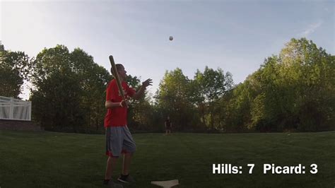 Wiffleball Game Backyard Youtube