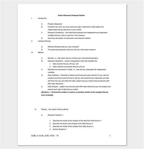 Edited books are collations of chapters written in the following example, b.n. Research Paper Outline Template - 36+ Examples, Formats ...