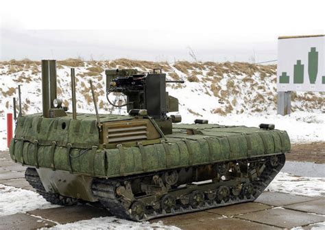 Russian Battle Robots Near Testing For Military Use