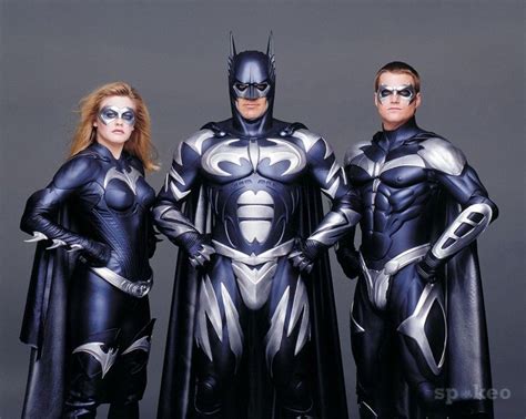 Batgirlalicia Silverstone Batmangeorge Clooney E Robin Chris O