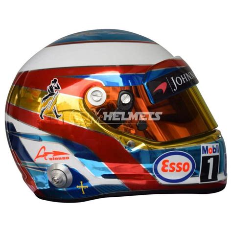 Fernando alonso helmet camera fiorano test. FERNANDO ALONSO 2016 MONACO GP F1 REPLICA HELMET FULL SIZE ...