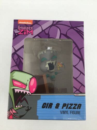 Nickelodeon Invader Zim Gir And Pizza Culturefly Vinvyl Figure New In