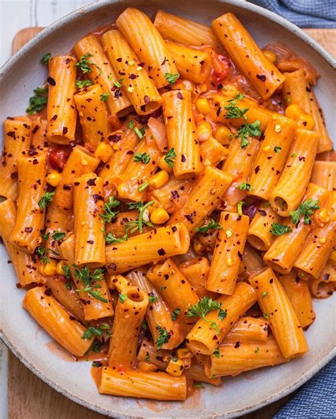 Rigatoni In A Rich And Flavorful Tomato Sauce Best Of Vegan