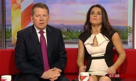 Tv Presenter Susanna Reid Flashes Her Knickers On The Bbc Breakfast In