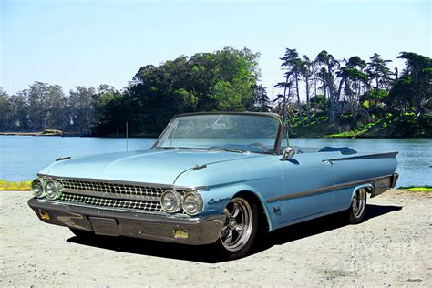 1961 Ford Galaxie Sunliner Convertible Photograph By Dave Koontz Fine