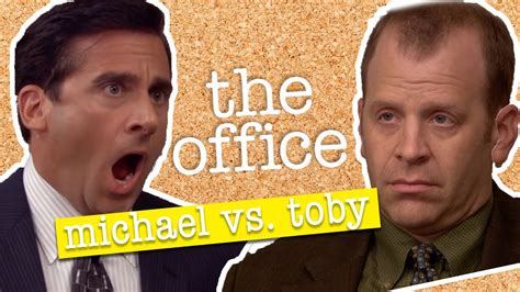 Michael Vs Toby The Office Us Youtube