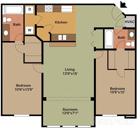View Our 1 And 2 Bedroom Apartment Floor Plans Homestead Apartments