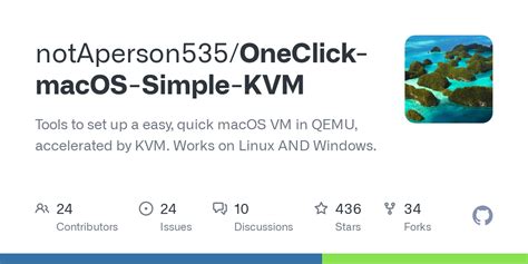 Notaperson Oneclick Macos Simple Kvm Discussions Github