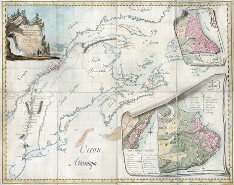 Map North America 1793 Painting By Granger Pixels