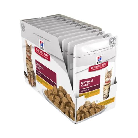 Hill's prescription diet z/d wet cat food is a complete and balanced food that provides all the nutrition your cat needs. Hill's Science Diet Optimal Care Wet Cat Food Pouches ...