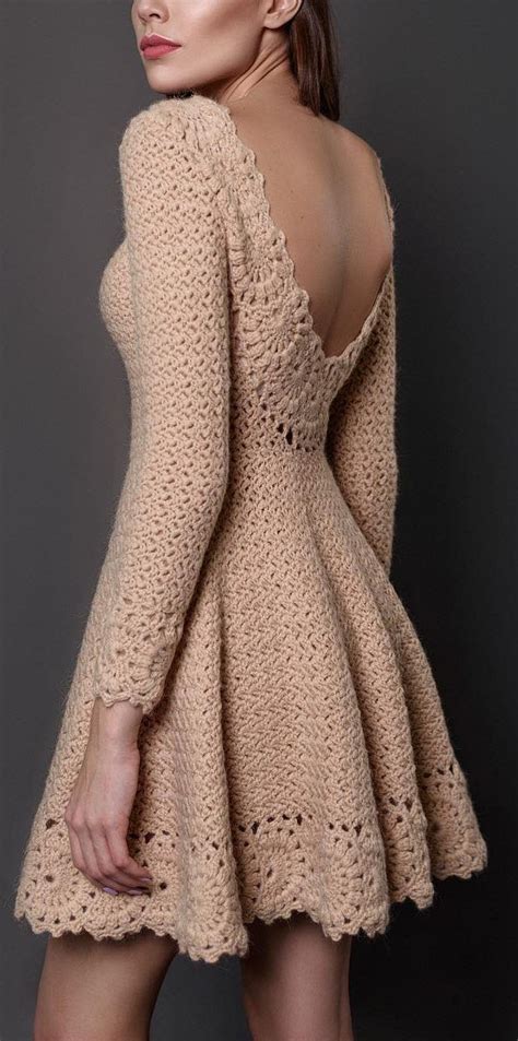 Venta Vestido De Crochet Mujer En Stock