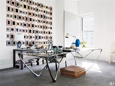 Offices Of Fashion Industry Insiders Diane Von Furstenberg Reed