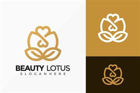 Beauty Logo Gold Vector Art Icons And Graphics For Free Download