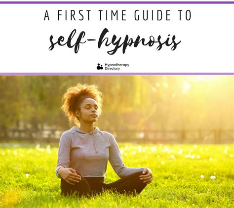 A First Time Guide To Self Hypnosis Hypnotherapy Directory