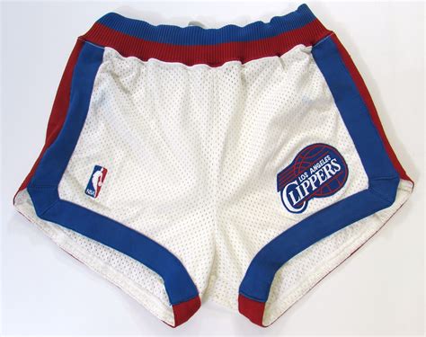 Lot Detail 1986 87 Game Used La Clippers Shorts