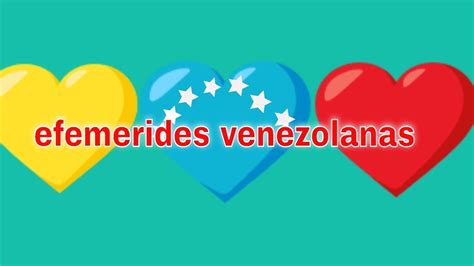 Efemérides Del Mes De Noviembre Venezuela Udoe