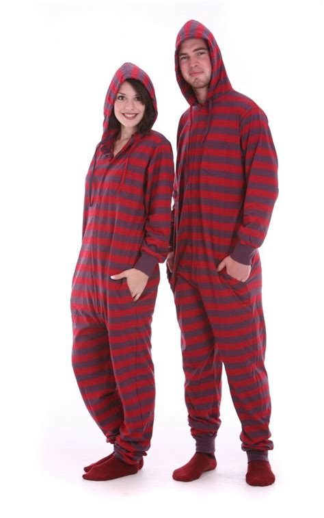 Adult Onesie Pajama Set One Piece Non Footed Pajamas Play Suit For Men