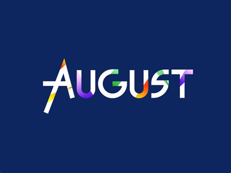 August Best Logo Design Logo Design Inspiration Logo Design