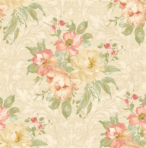Buy Vintage Wallpaper Floral Wallpaper Da Wallpaper Victorian Wallpaper
