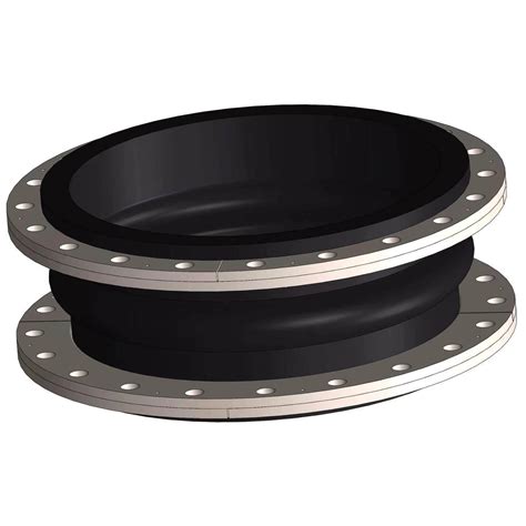 DN Inch Flanged Flexible EPDM Rubber Expansion Joint China Expansion Joint And Rubber Joint