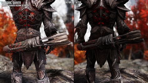 Daedric Armors And Weapons Retexture Se At Skyrim Special Edition Nexus
