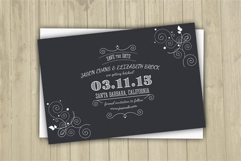 Designed with whcc's specifications, any kind of modification can be easily made to the template which makes it easy for users and designers to create a wedding announcement card in. Save The Date Postcard Template-V06 ~ Invitation Templates ...