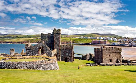 Peel Castle On St Patricks Isle Isle Of Man