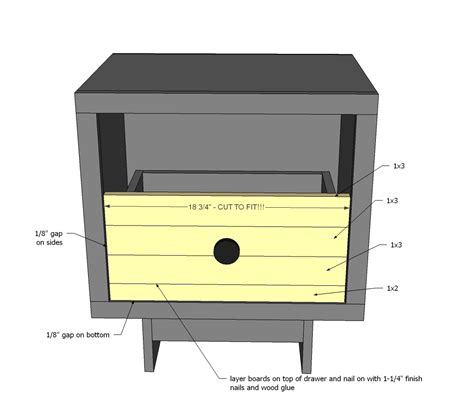 Emersen Nightstand Ana White