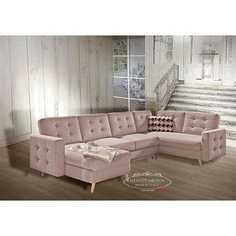 Il divano a 2 posti arreda anche case con metratura ridotta, senza dimenticare lo stile. Divano 4 posti SHABBY SCANDI 2 con doppia penisola e ...