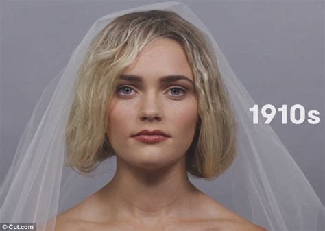 Video Reveals 100 Years Of German Beauty Daily Mail Online