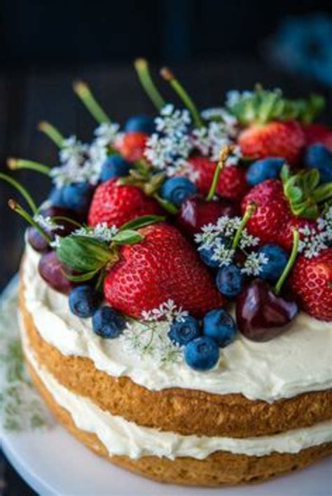 Gateau Aux Fruits Anniversaire