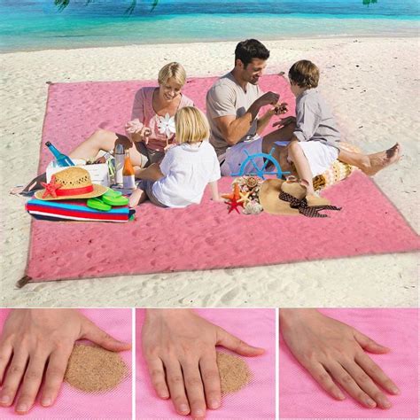 Mimigo Beach Blanket Sandproof Waterproof Extra Large Sand Free Mat