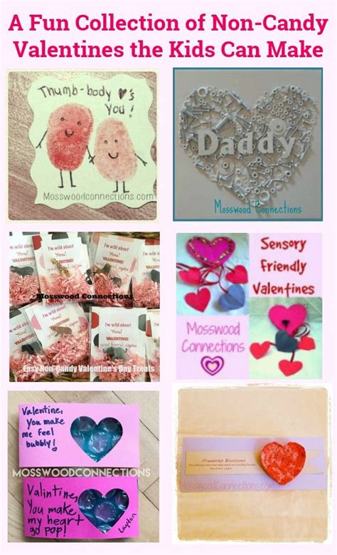 A Fun Collection Of Non Candy Valentines The Kids Can Make Homemade