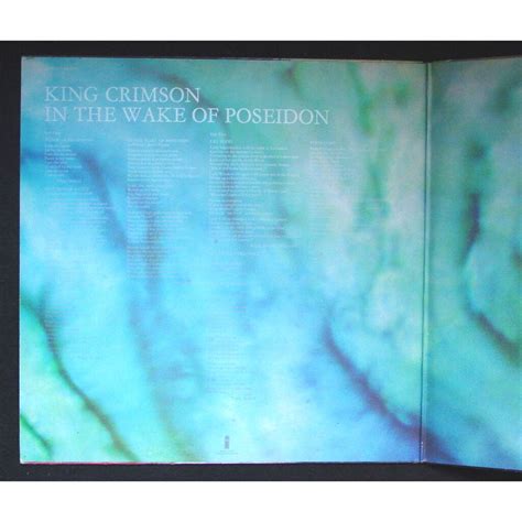 In The Wake Of Poseidon A2 B2 By King Crimson Lp With Themroc