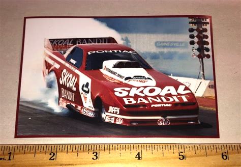 Sale Don The Snake Prudhomme Red Skoal Bandit Pontiac Trans Am Photo