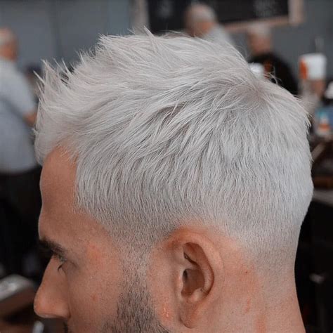 Instagram White Hair Men Men Hair Color Short Hair Styles