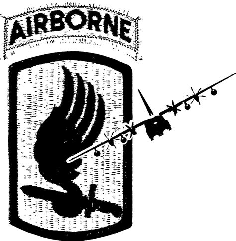 173rd Airborne Patch With C130 Vector Svg File Etsy