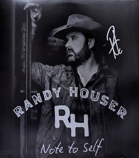 Randy Houser Note To Self 2022 Smokey Color Signed Vinyl Discogs