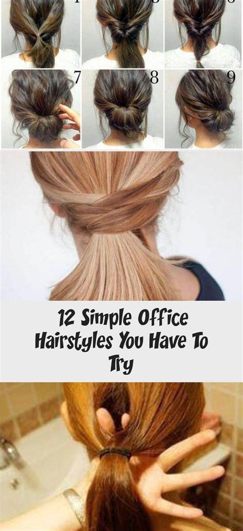 Take A Look At 15 Simple Office Hairstyles You Have To Try In The