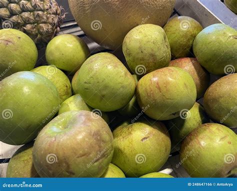 Green Apple Raw Fruit And Vegetable Backgrounds Healthy Organic Fresh