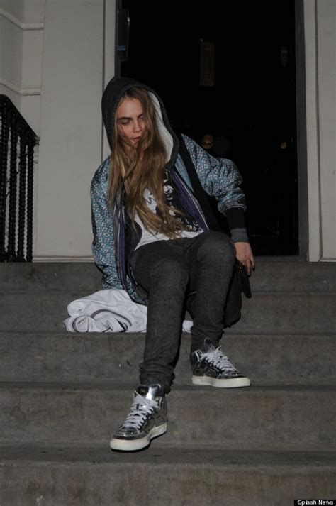 Harry Styles Does The Walk Of Shame After A Night Of Partying With Cara