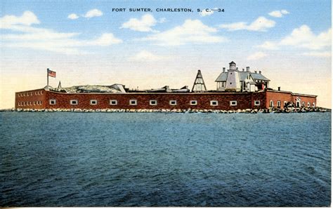 Civil War Blog Fort Sumter Post Card Views Of The Civil War