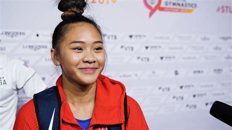 4, lee's father, houa john, fell off a ladder while he was helping a friend trim a tree. Sunisa Lee (USA) Interview - 2019 World Championships ...