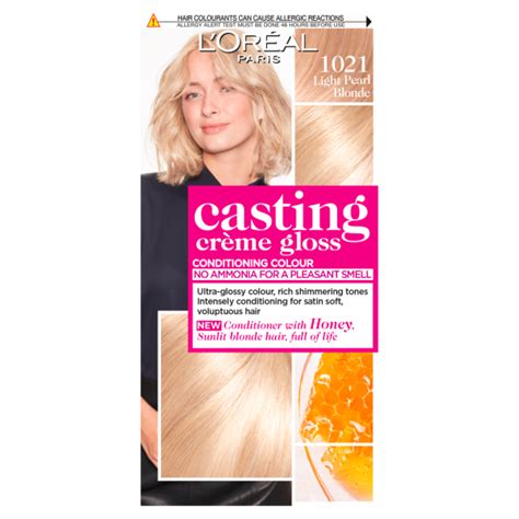 L Oreal Paris Casting Creme Gloss 1021 Light Pearl Blonde Hair Dye