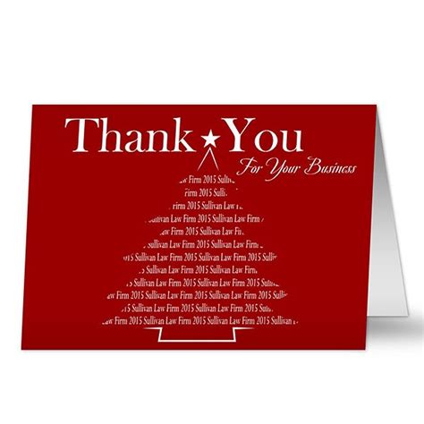 Personalized Corporate Christmas Cards Thank You For Your Business