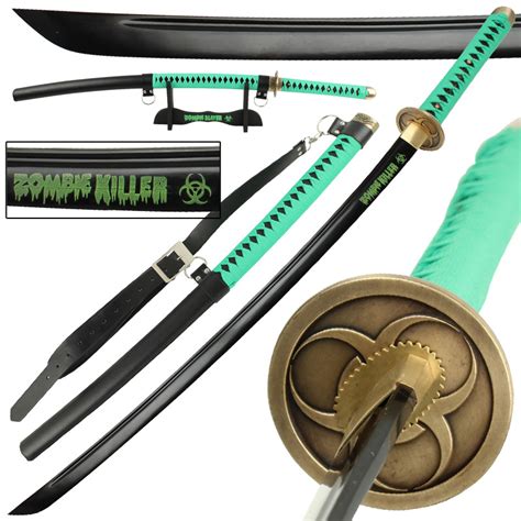 Zombie Killer High Carbon Steel Full Tang Katana Sword