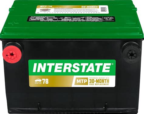 Interstate Batteries Group 78 Car Battery Replacement Mtp