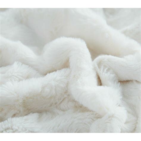 Basile Faux Fur With Sherpa Throw Blanket In 2020 Faux Fur Throw