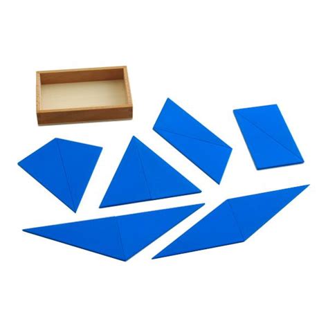 Constructive Blue Triangles From Montessori Outlet 1395 Montessori