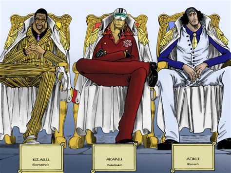 3 Calon Admiral Angkatan Laut Masa Depan Di Anime One Piece